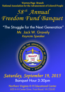 NAACP Banquet Cover